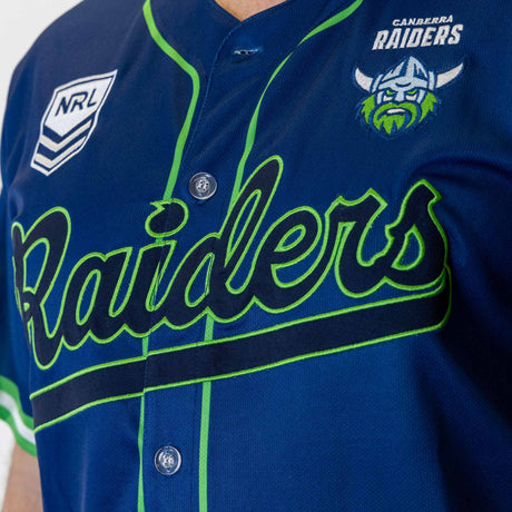 NRL Raiders 'Homer' Baseball Shirt - Youth - Ashtabula