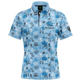 NRL Sharks 'Scrambler' Golf Polo - Ashtabula