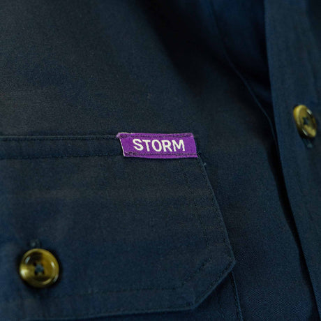 NRL Storm 'Rusty' Work Shirt - Ashtabula