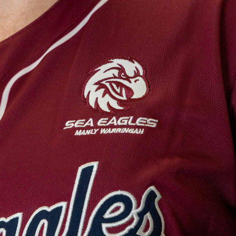 NRL Sea Eagles 'Homer' Baseball Shirt - Youth - Ashtabula