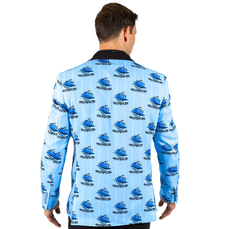 NRL Sharks 'Front Bar' Sports Jacket - Ashtabula