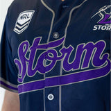 NRL Storm 'Homer' Baseball Shirt - Youth - Ashtabula