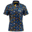 NRL Titans 'Scrambler' Golf Polo - Ashtabula