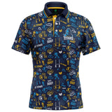 NRL Titans 'Scrambler' Golf Polo - Ashtabula