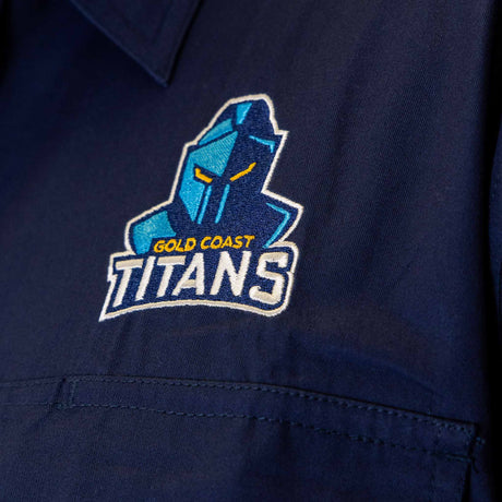 NRL Titans 'Rusty' Work Shirt - Ashtabula
