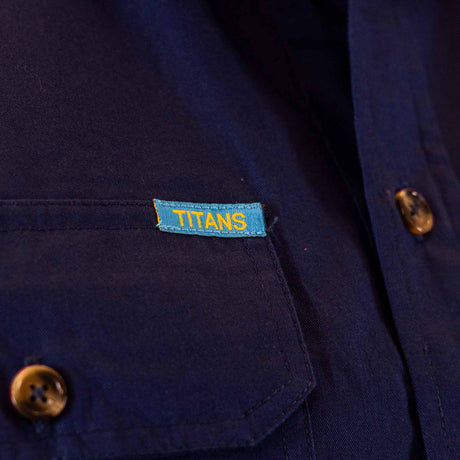 NRL Titans 'Rusty' Work Shirt - Ashtabula