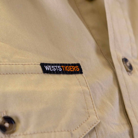 NRL Wests Tigers 'Rusty' Work Shirt - Ashtabula