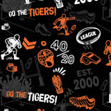 NRL Wests Tigers 'Scrambler' Golf Polo - Ashtabula