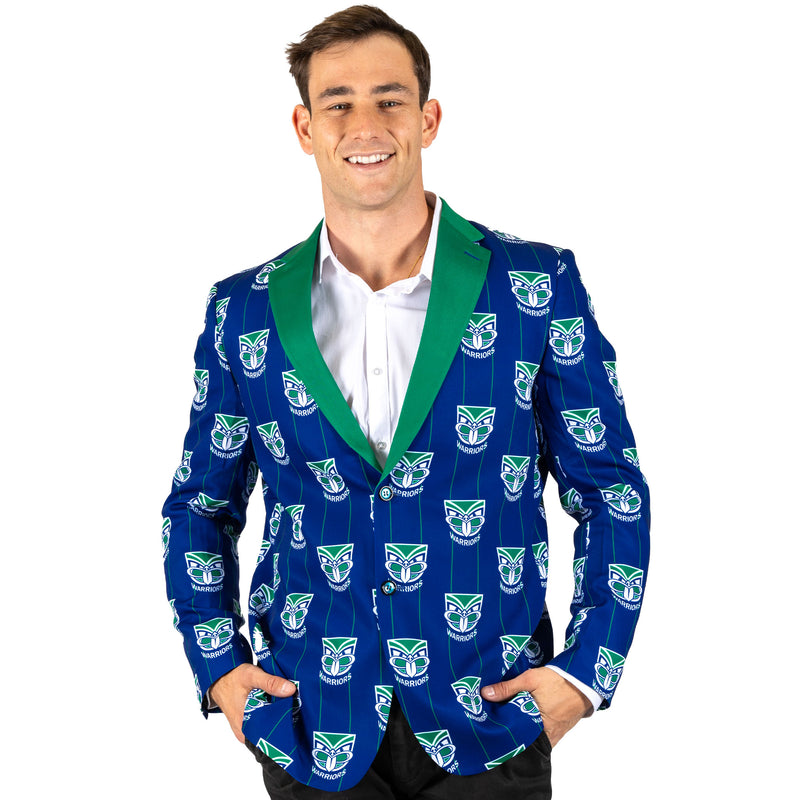NRL Warriors 'Front Bar' Sports Jacket - Ashtabula