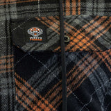 NRL Wests Tigers 'Highland' Hooded Flannel Shirt - Ashtabula