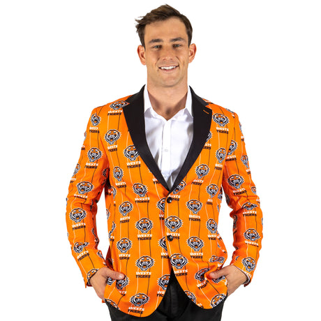 NRL Wests Tigers 'Front Bar' Sports Jacket - Ashtabula