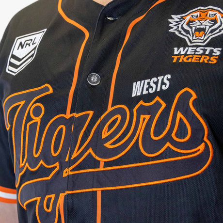 NRL Wests Tigers 'Homer' Baseball Shirt - Youth - Ashtabula