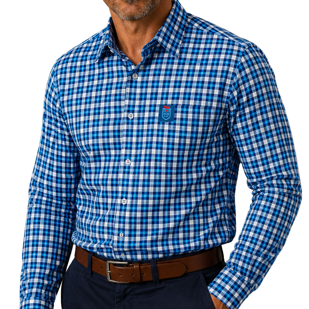 NSW Blues 'Crossfield' Dress Shirt