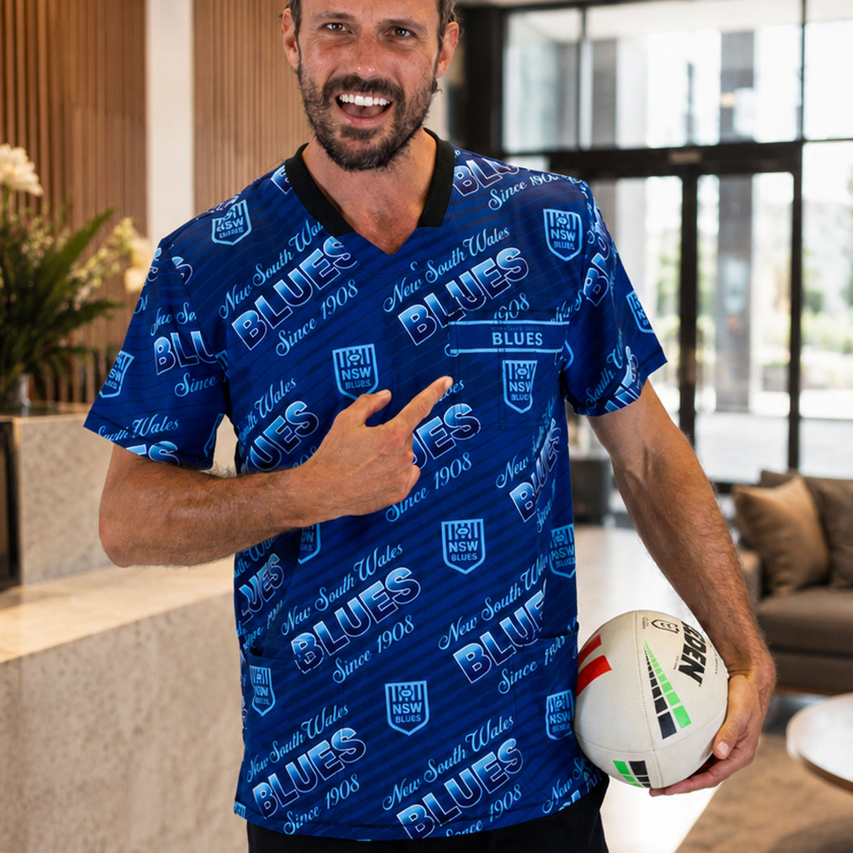 NSW Blues 'North Shore' Scrubs