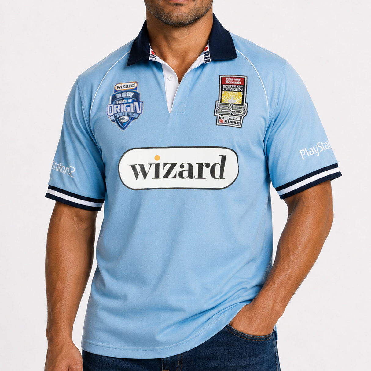 NSW Blues 2005 NRL Retro Jersey