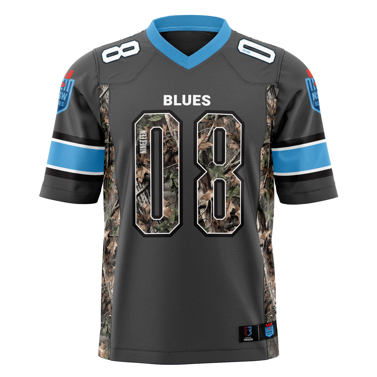 NSW Blues 'Overwatch' Gridiron Jersey - Ashtabula