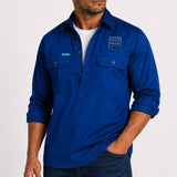 NSW Blues 'Long Yard' Work Shirt - Ashtabula