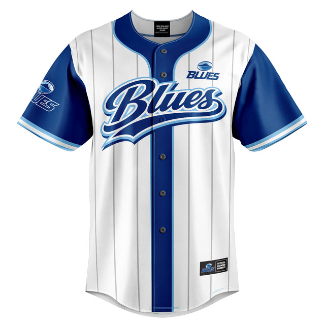 NZ Blues 'Shortstop' Baseball Shirt - Ashtabula