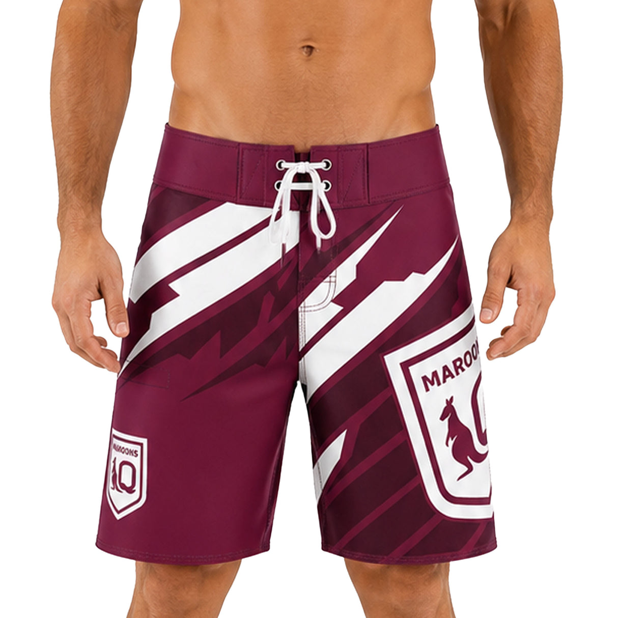 QLD Maroons 'Ignition' Board Shorts - Adult