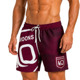 QLD Maroons 'Big Shot' Volley Shorts