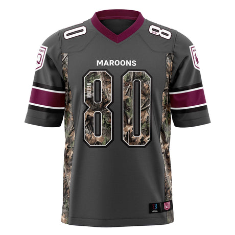 QLD Maroons 'Overwatch' Gridiron Jersey - Ashtabula