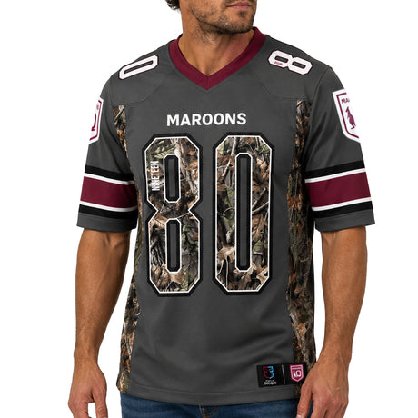 QLD Maroons 'Overwatch' Gridiron Jersey - Ashtabula