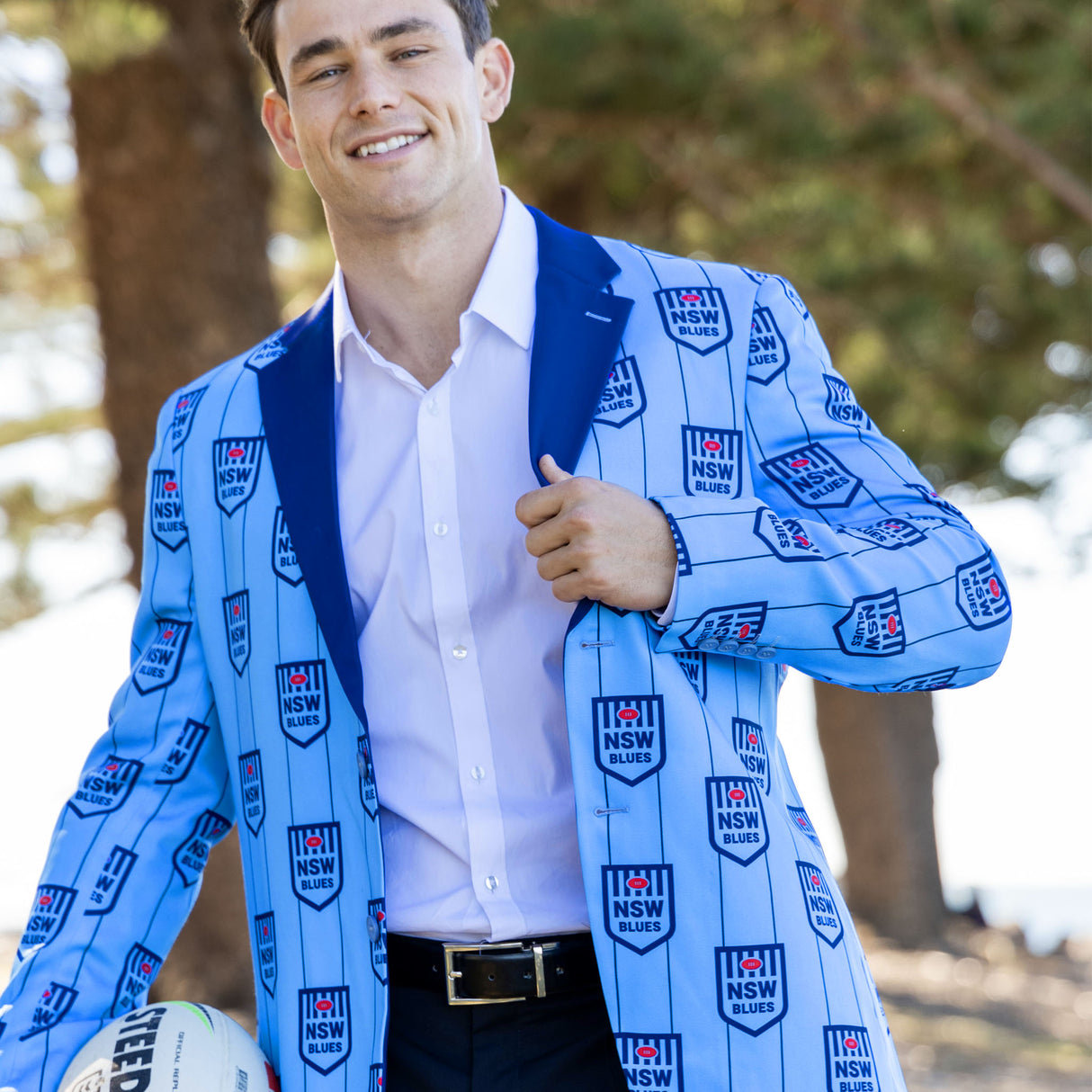 NSW Blues 'Front Bar' Sports Jacket
