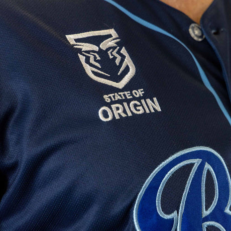 NSW Blues 'Homer' Baseball Shirt - Youth - Ashtabula