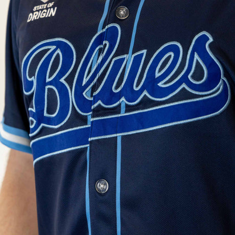 NSW Blues 'Homer' Baseball Shirt - Youth - Ashtabula