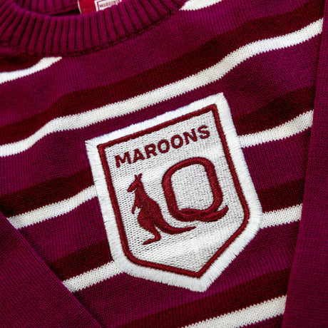 QLD Maroons 'Crossbar' Kids Jumper - Ashtabula