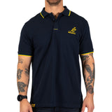 Wallabies Navy Pique Polo - Ashtabula