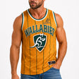 Wallabies 'Harlem' Basketball Singlet - Adult - Ashtabula