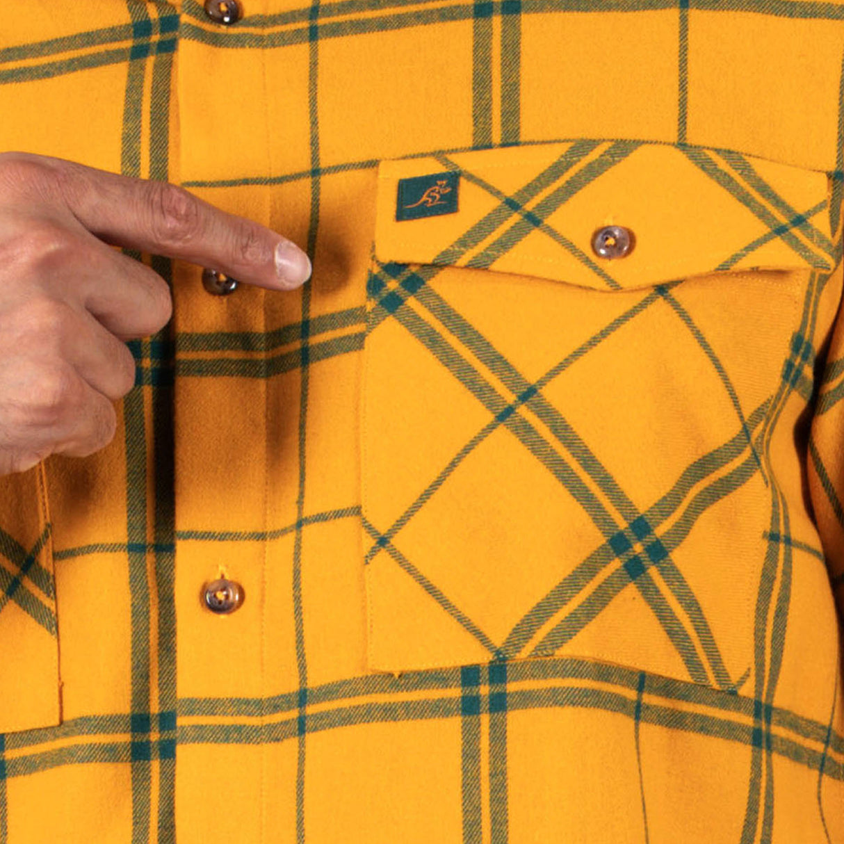 Wallabies 'Mustang' Flannel Shirt - Ashtabula
