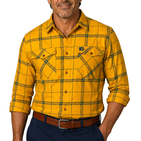 Wallabies 'Mustang' Flannel Shirt - Ashtabula