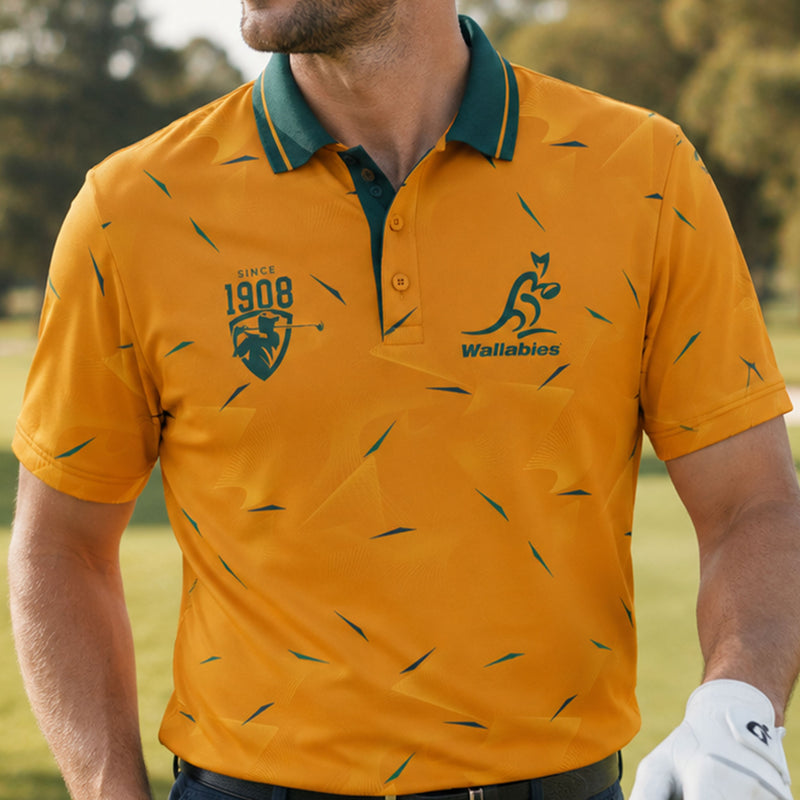 Wallabies 'Links' Golf Polo - Ashtabula