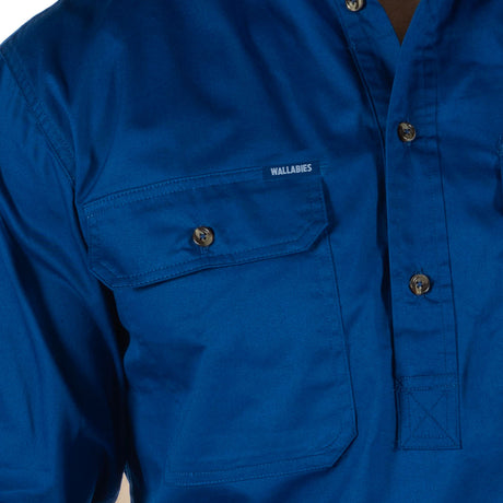Wallabies 'Long Yard' Work Shirt - Ashtabula