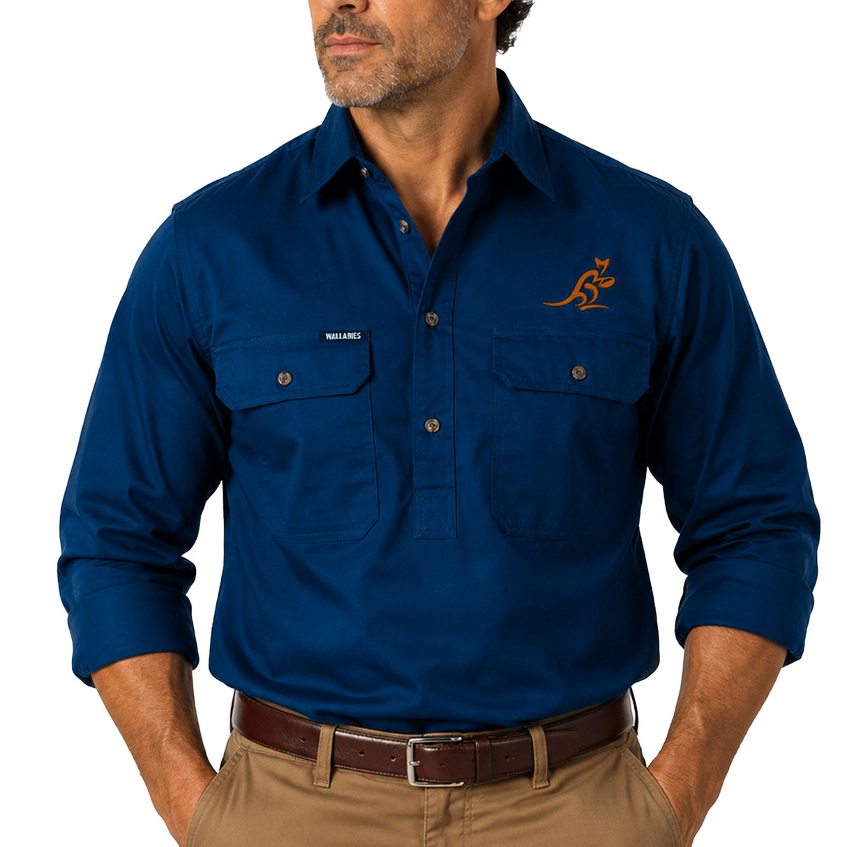 Wallabies 'Long Yard' Work Shirt - Ashtabula