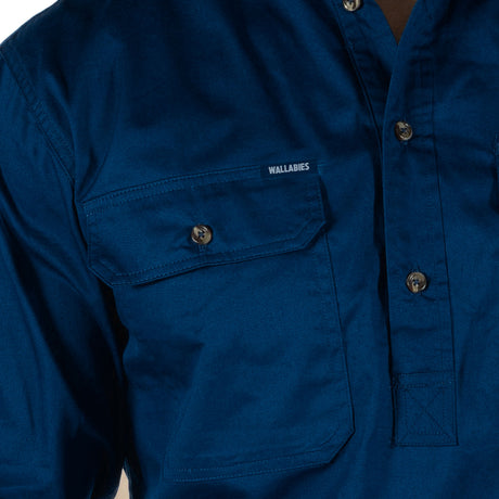 Wallabies 'Long Yard' Work Shirt - Ashtabula
