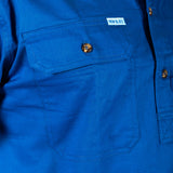 NSW Blues 'Long Yard' Work Shirt - Ashtabula