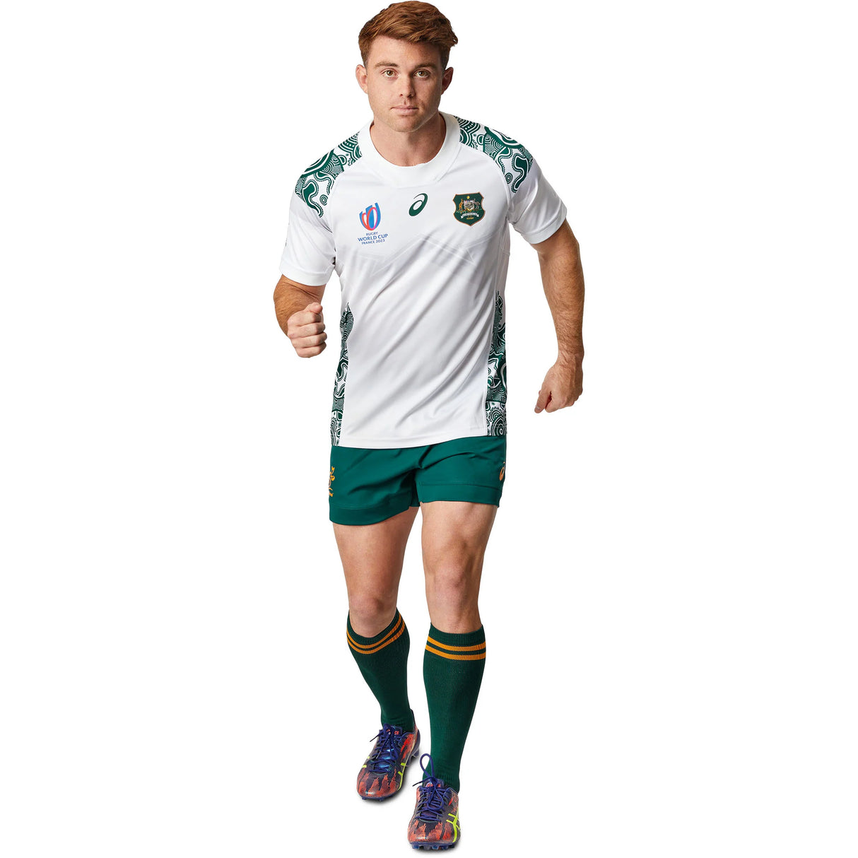 Wallabies RWC 2023 Replica First Nations Jersey by Asics  - Adult - Ashtabula