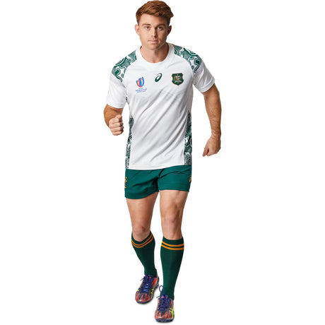 Wallabies RWC 2023 Replica First Nations Jersey by Asics  - Adult - Ashtabula