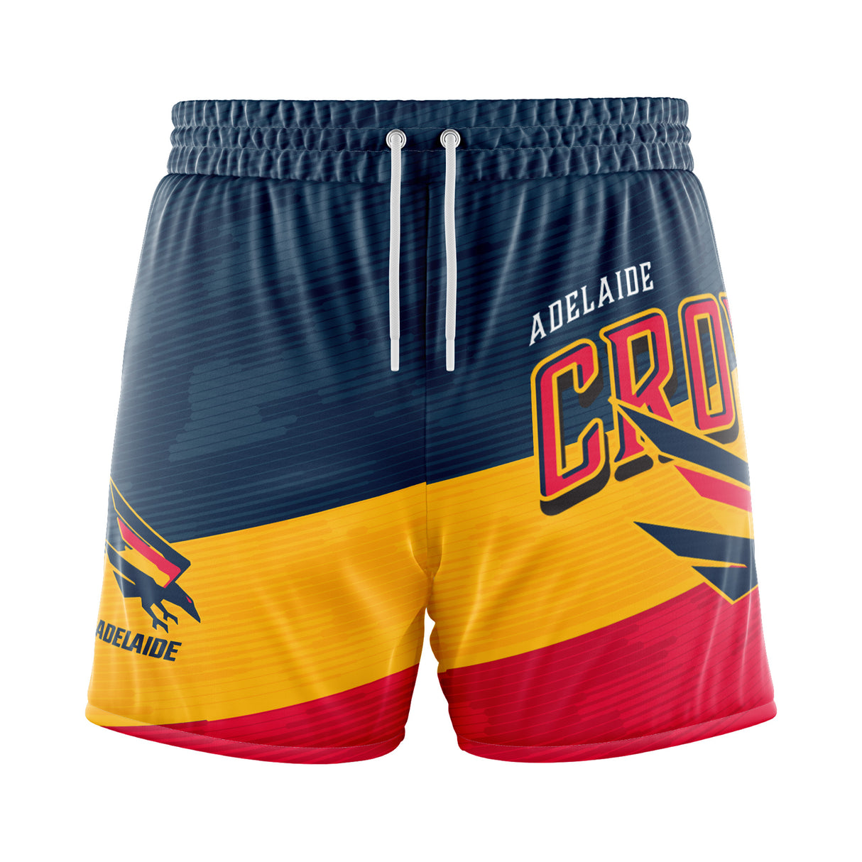 AFL Adelaide Crows 'Barrel' Board Shorts - Youth - Ashtabula