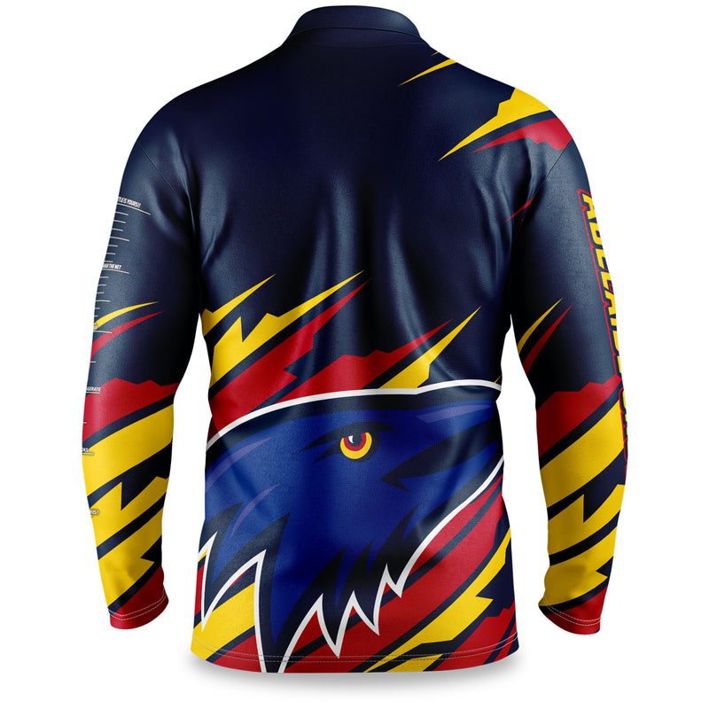 AFL Adelaide Crows 'Ignition' Fishing Shirt - Youth - Ashtabula