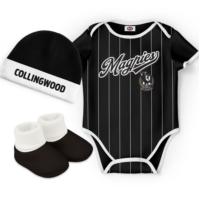 AFL Collingwood 'Lullaby' 3pc Gift Set - Ashtabula