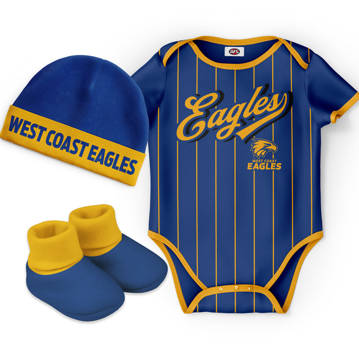 AFL West Coast Eagles 'Lullaby' 3pc Gift Set - Ashtabula