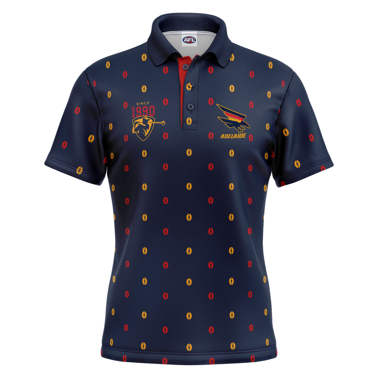 AFL Adelaide Crows 'Mulligan' Golf Polo - Ashtabula
