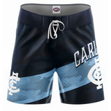 AFL Carlton 'Barrel' Board Shorts - Youth