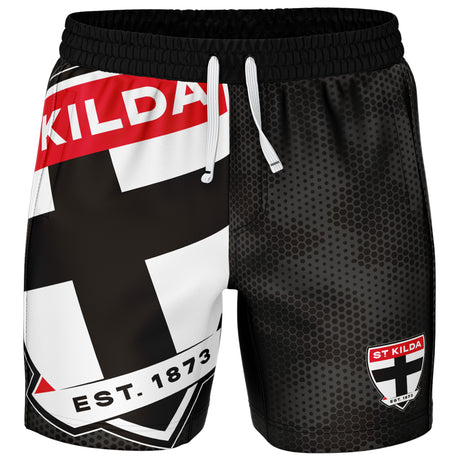 AFL St Kilda 'Big Shot' Volley Shorts - Ashtabula