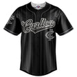 AFL Carlton Blackout Baseball Shirt - Ashtabula
