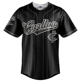 AFL Carlton Blackout Baseball Shirt - Ashtabula
